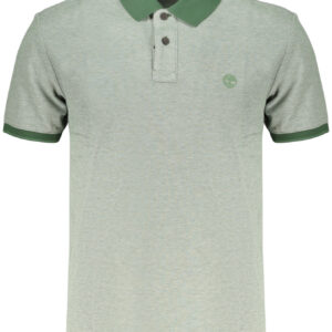 TIMBERLAND POLO MANICHE CORTE UOMO VERDE