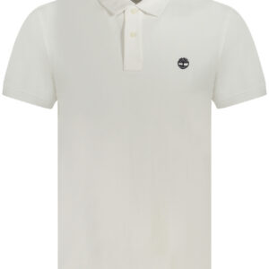 TIMBERLAND POLO MANICHE CORTE UOMO BIANCO