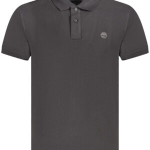 TIMBERLAND POLO MANICHE CORTE UOMO NERO