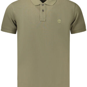 TIMBERLAND POLO MANICHE CORTE UOMO VERDE