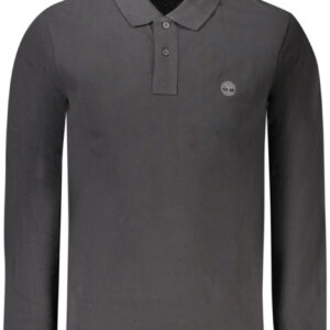 TIMBERLAND POLO MANICHE LUNGHE UOMO NERO