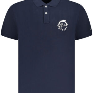 TRUSSARDI POLO MANICHE CORTE UOMO BLU