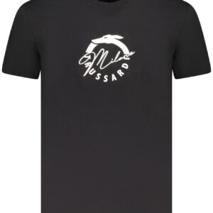 TRUSSARDI T-SHIRT MANICHE CORTE UOMO NERO