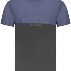 TRUSSARDI T-SHIRT MANICHE CORTE UOMO BLU