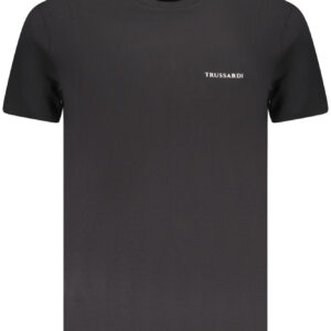TRUSSARDI T-SHIRT MANICHE CORTE UOMO NERO