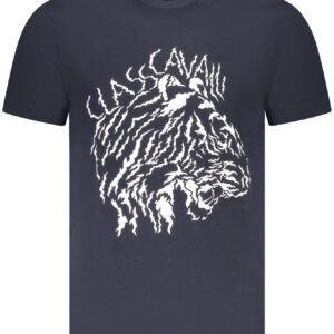CAVALLI CLASS T-SHIRT MANICHE CORTE UOMO BLU