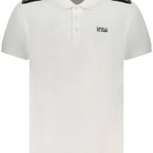 CAVALLI CLASS POLO MANICHE CORTE UOMO BIANCO
