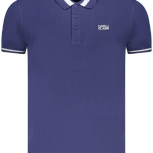 CAVALLI CLASS POLO MANICHE CORTE UOMO BLU