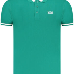CAVALLI CLASS POLO MANICHE CORTE UOMO VERDE