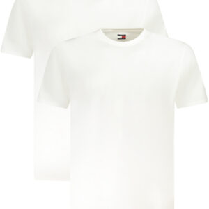 TOMMY HILFIGER T-SHIRT ESTERNABILE UOMO BIANCO