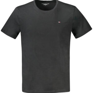 TOMMY HILFIGER T-SHIRT MANICHE CORTE UOMO NERO