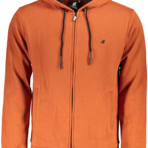 U.S. GRAND FELPA CON ZIP UOMO BRONZO
