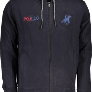 U.S. GRAND FELPA CON ZIP UOMO BLU