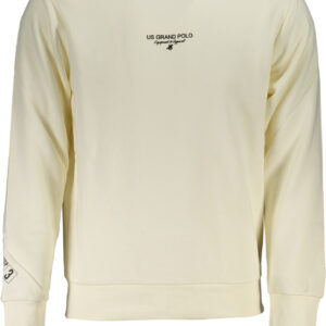 U.S. GRAND FELPA SENZA ZIP UOMO BIANCO