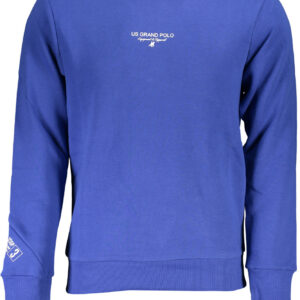 U.S. GRAND FELPA SENZA ZIP UOMO BLU