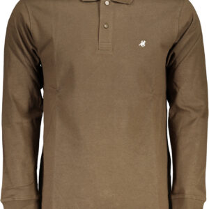 U.S. GRAND POLO MANICHE LUNGHE UOMO MARRONE