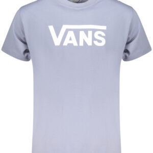 VANS T-SHIRT MANICHE CORTE UOMO AZZURRO