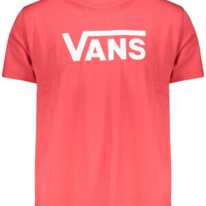 VANS T-SHIRT MANICHE CORTE UOMO ROSSO