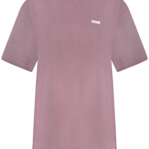 VANS T-SHIRT MANICHE CORTE DONNA VIOLA
