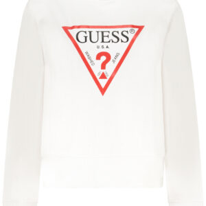 GUESS JEANS FELPA SENZA ZIP DONNA BIANCO