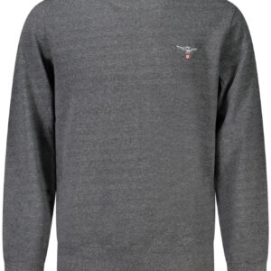 ACCADEMIA MILITARE FELPA SENZA ZIP UOMO GRIGIO