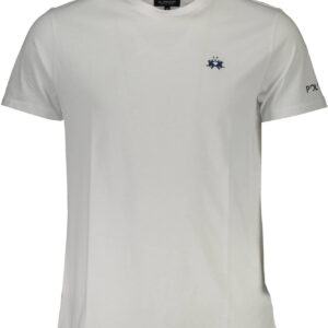 LA MARTINA T-SHIRT MANICHE CORTE UOMO BIANCO