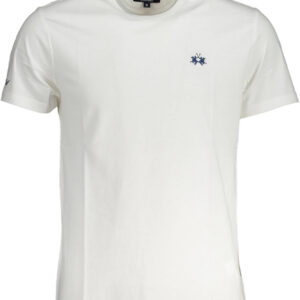 LA MARTINA T-SHIRT MANICHE CORTE UOMO BIANCO