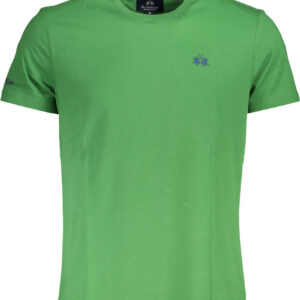 LA MARTINA T-SHIRT MANICHE CORTE UOMO VERDE