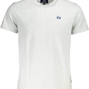 LA MARTINA T-SHIRT MANICHE CORTE UOMO GRIGIO