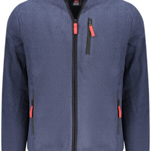 NORWAY 1963 FELPA CON ZIP UOMO BLU