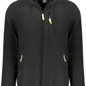 NORWAY 1963 FELPA CON ZIP UOMO NERO
