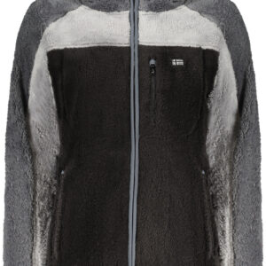 NORWAY 1963 FELPA CON ZIP DONNA NERO