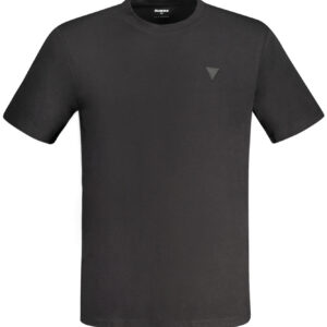 GUESS JEANS T-SHIRT MANICHE CORTE UOMO NERO