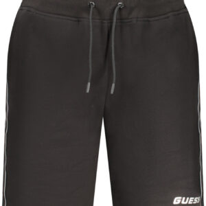 GUESS JEANS PANTALONE SHORT UOMO NERO