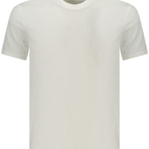 GUESS JEANS T-SHIRT MANICHE CORTE UOMO BIANCO
