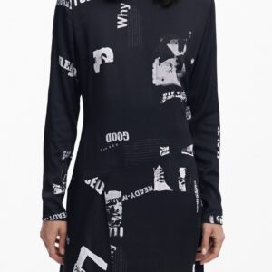 DESIGUAL ABITO CORTO DONNA NERO