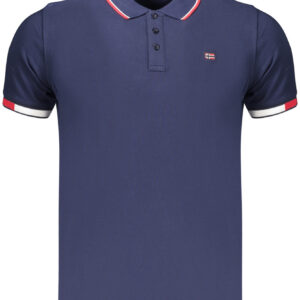 NORWAY 1963 POLO MANICHE CORTE UOMO BLU