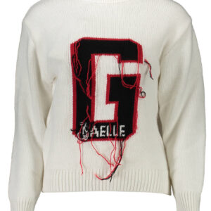 GAELLE PARIS MAGLIONE DONNA BIANCO