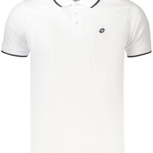 LOTTO POLO MANICHE CORTE UOMO BIANCO
