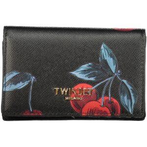 TWINSET PORTAFOGLIO DONNA NERO