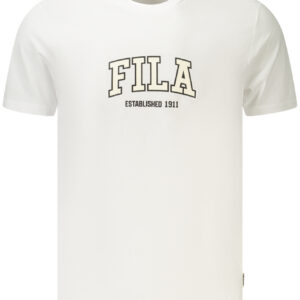 FILA T-SHIRT MANICHE CORTE UOMO BIANCO