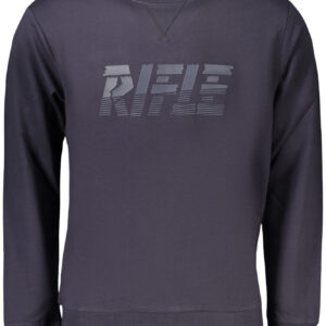 RIFLE FELPA SENZA ZIP UOMO BLU