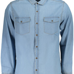 U.S. GRAND CAMICIA MANICHE LUNGHE UOMO AZZURRO