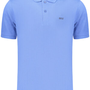 RIFLE POLO MANICHE CORTE UOMO BLU