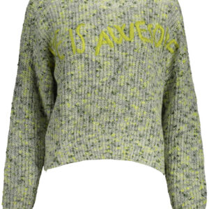 DESIGUAL MAGLIA DONNA VERDE