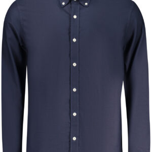 NORWAY 1963 CAMICIA MANICHE LUNGHE UOMO BLU