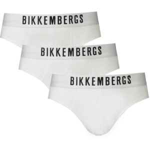 BIKKEMBERGS SLIP UOMO BIANCO