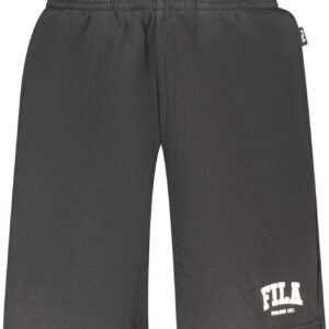 FILA PANTALONE TUTA CORTO UOMO NERO