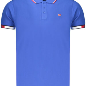 NORWAY 1963 POLO MANICHE CORTE UOMO BLU