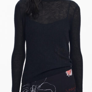DESIGUAL ABITO LUNGO DONNA NERO